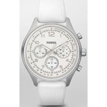 Fossil Flight Silicone White Ladies Watch Ch2770