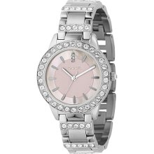 Fossil Fossil Ladies 3-Hand Stainless Steel Glitz Watch Silver - Fossil Watches