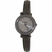 Fossil Heather Mini Leather Watch - Grey - ES3140
