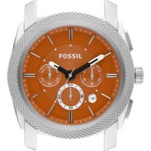 Fossil Machine Stainless Steel Watch Case Orange - C241008