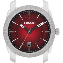 Fossil Machine Stainless Steel Watch Case Black and Cherry - C221009