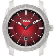 Fossil Machine Stainless Steel Watch Case Black and Cherry - C241002