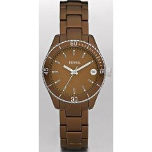 Fossil Stella Mini Bronze Aluminum Ladies Watch Es2930