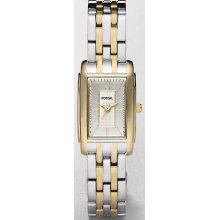 Fossil Two-Tone Vintage Style Women's Watch ES2848
