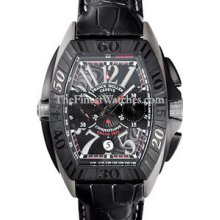 Franck Muller Conquistador GPG Chrono 8900CCDTGPG Titanium Watch