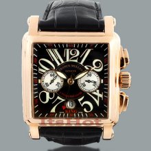 Franck Muller Rose Gold Watch 10000 K CC King Conquistador Custom