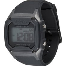 Freestyle Mens Shark Classic Plastic Watch - Black Rubber Strap - ...