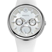 Fruitz Happy Hour White Steel Ladies Watch F43s-ww-w