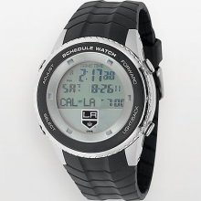 Game Time Los Angeles Kings Silver Tone Digital Schedule Watch -