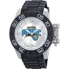 Game Time Nba-Bea-Orl Men'S Nba-Bea-Orl Beast Orlando Magic Round Analog Watch