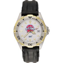 Gents Detroit Pistons All Star Watch With Leather Strap