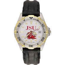 Gents Jacksonville State University All Star Watch With Leather Strap