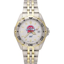 Gents NBA Detroit Pistons Watch In Stainless Steel