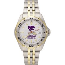 Gents NCAA Kansas State University Wildcats Watch In Stainless Steel