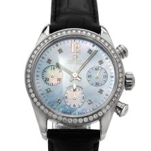 Gevril Lafayette Original Factory 1 Carat Diamond Watch 8/10 Conditio