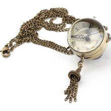 Glass Ball Pocket Watch