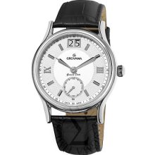 Grovana Mens Big Date Silver Dial Quartz Watch 1725.1532