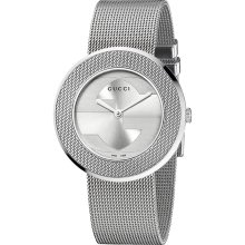 Gucci Stainless Steel Mesh Ladies Watch - YA129407