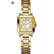 Guess Collection Gc Ladies Watch Gold S/steel Mother O Pearl Rare 52004l1