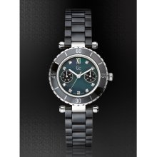 GUESS Gc DIVER CHIC Diamond Dial Black Ceramic