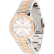 Guess U12649l1 Feminine High-shine Sport Mid-size Watch