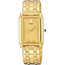 Hard-to-find Seiko Men's Sfwl88 Gold-tone Dress Watch,