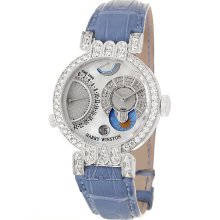 Harry Winston Watches Women's Premier Excenter Timezone Watch 200-MMTZ39WL-MD-D3-1