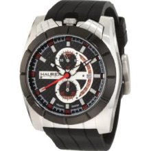 Haurex Italy Sport Men's Stainless Steel Case Chronograph Date Watch 3d362ucr