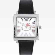 Hello Kitty Analog Wristwatch: Tank Black