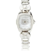 Hello Kitty CT.7105LS-01M Stainless Steel White Watch - White - One Size - Stainless Steel