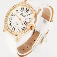 Hot Sell Women's Crystal Diamond Quartz Analog Dress Wrist Watch, W5