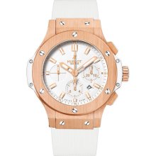 HUBLOT BIG BANG EVOLUTION AUTOMATIC CHRONOGRAPH RosÃ¨ Gold 44mm MEN'S WATCH - White - Gold