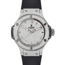 Hublot Women's Big Bang 38mm Diamond Pave Dial Watch 361.SX.9010.RX.1704