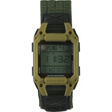 Humvee Olive Drab Multi Function Recon Digital Watch, New