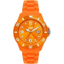Ice 101968 Sili Forever Orange Silicone Strap 43mm Women's Watch