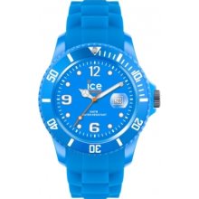 Ice-watch Ss.nbe.bb.s Ice-flashy Neon Blue Big Big Watch Rrp Â£95