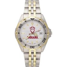 Indiana Hoosiers IU All Star Mens Stainless Steel Bracelet Watch