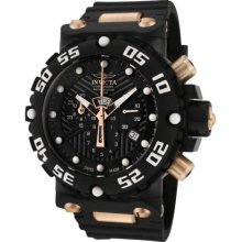 Invicta 0655 Mens Subaqua Chrono Nitro Black Dial Watch