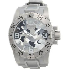Invicta 1097 Men's Excursion Diver Quartz Gray Camo Dial