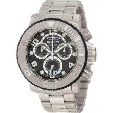 Invicta 11160 Men's Watch Sea Hunter Chronograph Black Dial