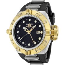 Invicta 1157 Subaqua Noma IV Black Dial Black Polyurethane Men's Watch