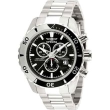 Invicta 12443 Pro Diver Stainless Steel Case and Bracelet Chronog ...