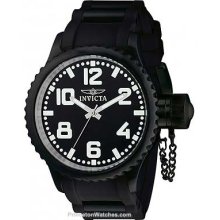 Invicta Mens Big Number Russian Diver Black Dial Black Invicta-1936