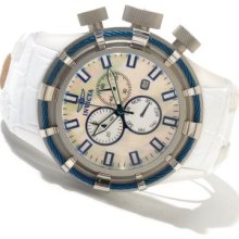 Invicta Men's Bolt Limited Edition Quartz Ceramic Mother-of-Pearl Watch w/ 20-Slot Collector's Box