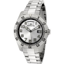 Invicta Men's Pro Diver Stainless Steel Silver Dial Watch