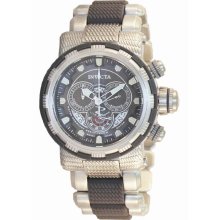 Invicta Men's Reserve Chronograph Stainless Steel Case and Bracelet Gray Tone Dial 80299