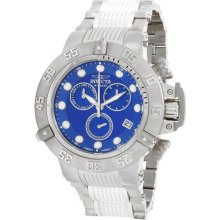 Invicta Men's Reserve Subaqua Noma III Stainless Steel Case and Bracelet Chronograph Blue Dial 10545