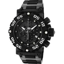 Invicta Men's Subaqua Nitro Combat Black Dial Chronograph Quartz Watch In0405