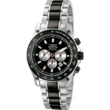 Invicta Speedway Two Tone Ionic Plated Black Ceramic Dial Inv5227