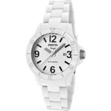 Invicta Watches Women's Angel White Dial White Plastic White Plastic